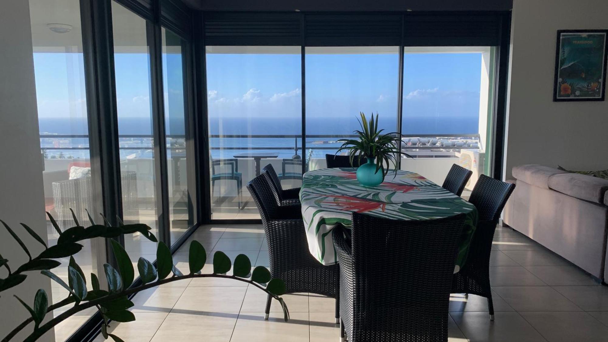 Kaili Ocean View Luxury 2Br Ac Throughout Fiber Wifi & Pool Lejlighed Papeete  Eksteriør billede