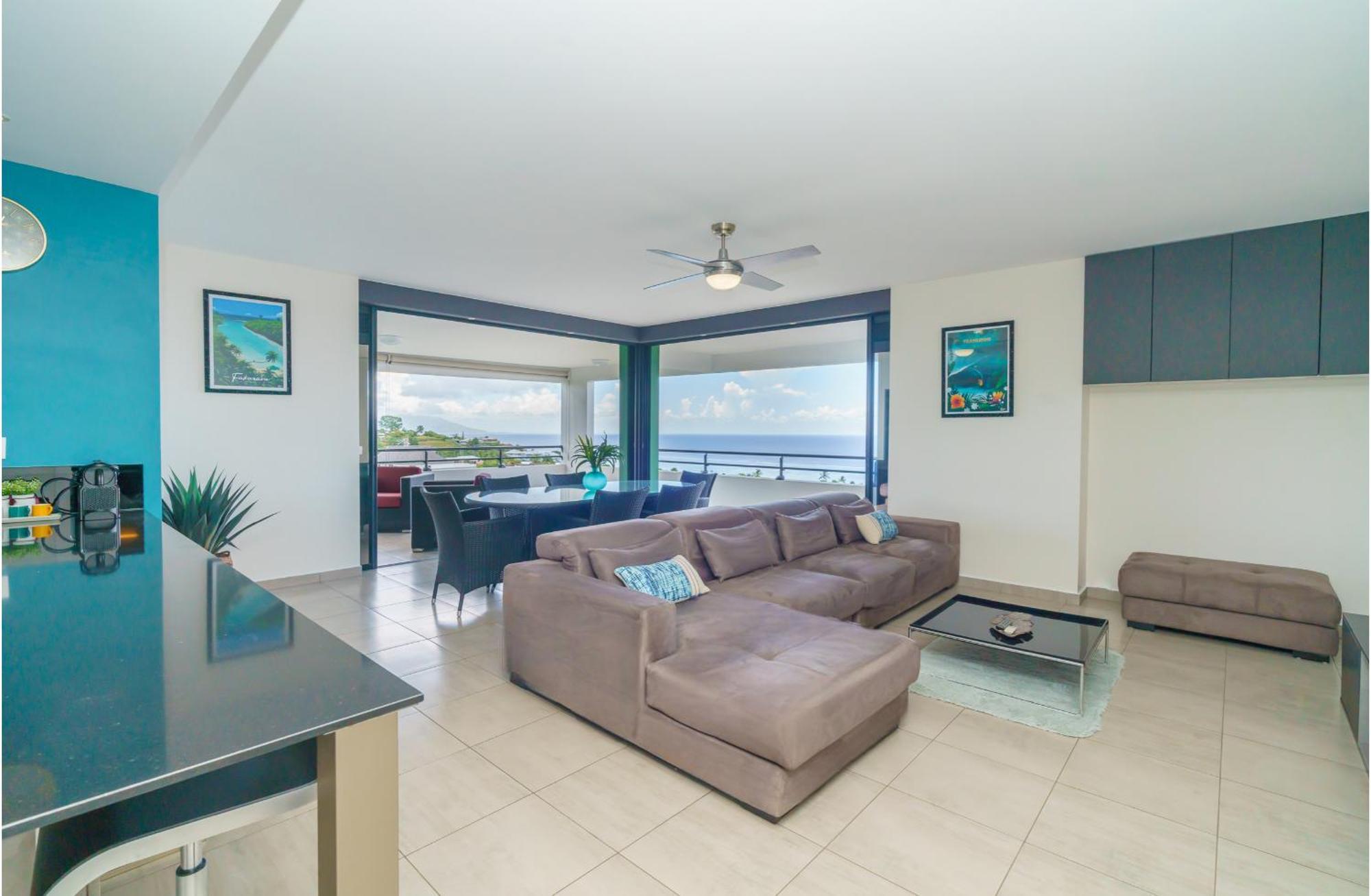 Kaili Ocean View Luxury 2Br Ac Throughout Fiber Wifi & Pool Lejlighed Papeete  Eksteriør billede