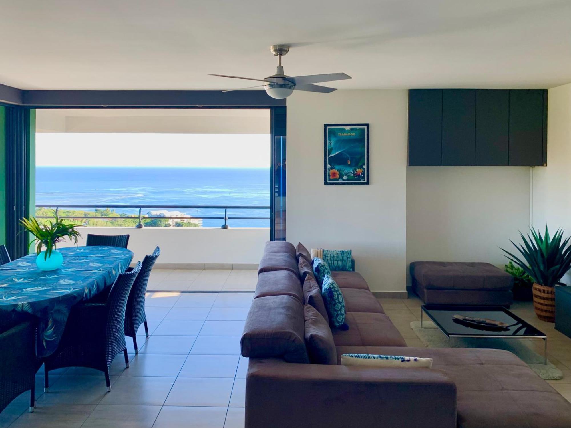 Kaili Ocean View Luxury 2Br Ac Throughout Fiber Wifi & Pool Lejlighed Papeete  Eksteriør billede